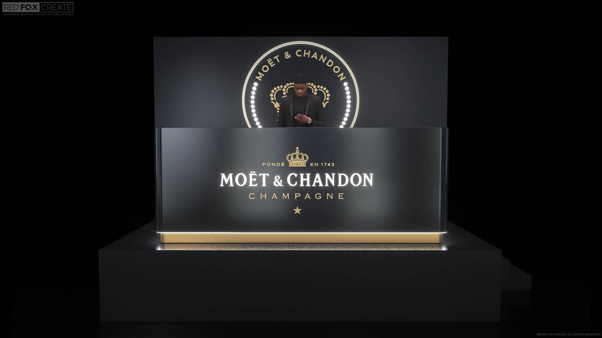 Moet & Chandon DJ Booth 1