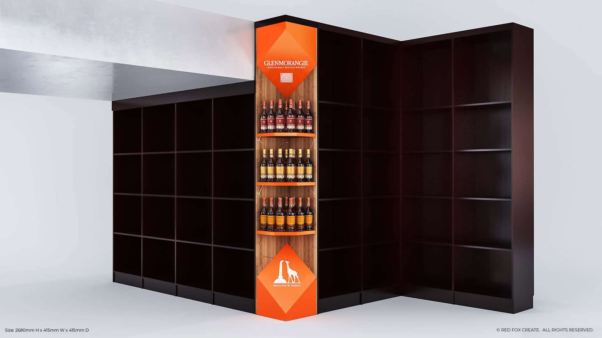 Bespoke Glenmorangie Display Unit