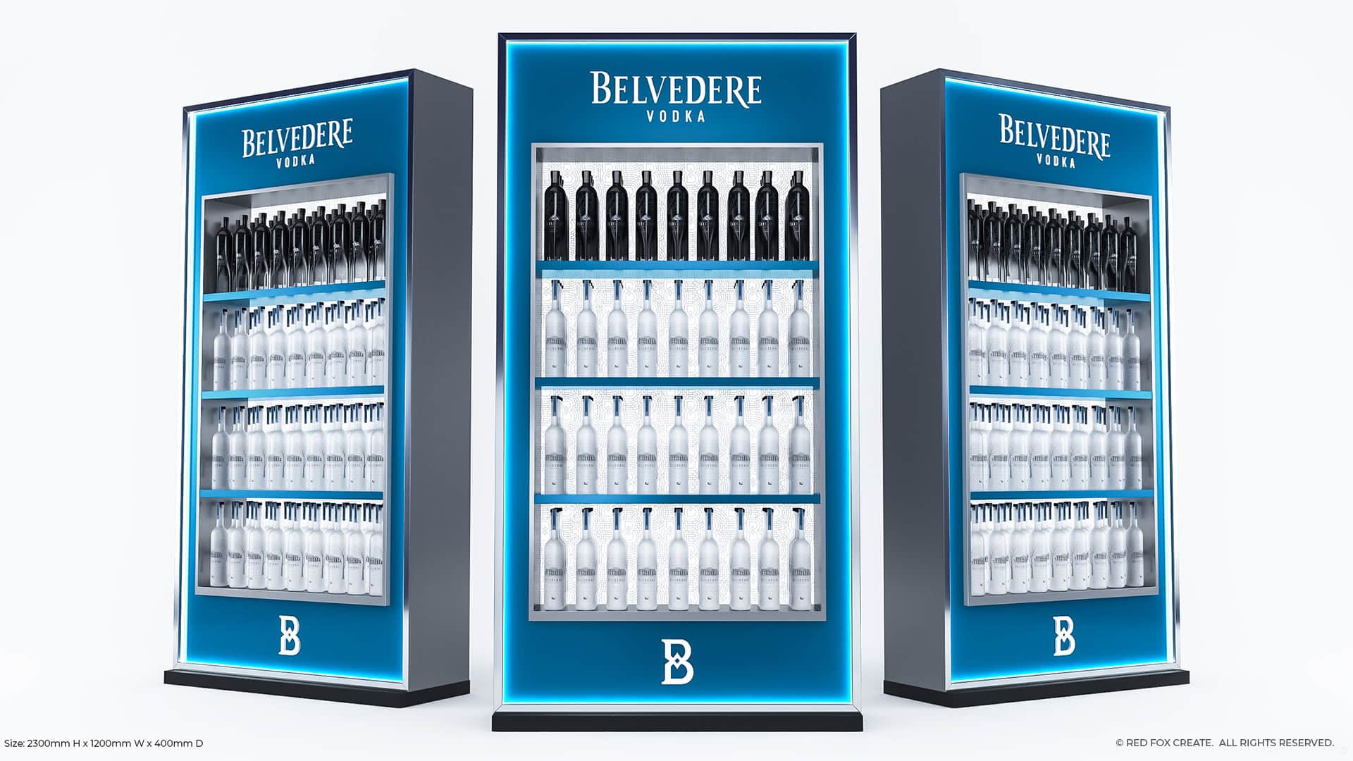 Belvedere Large Permanent Display Unit