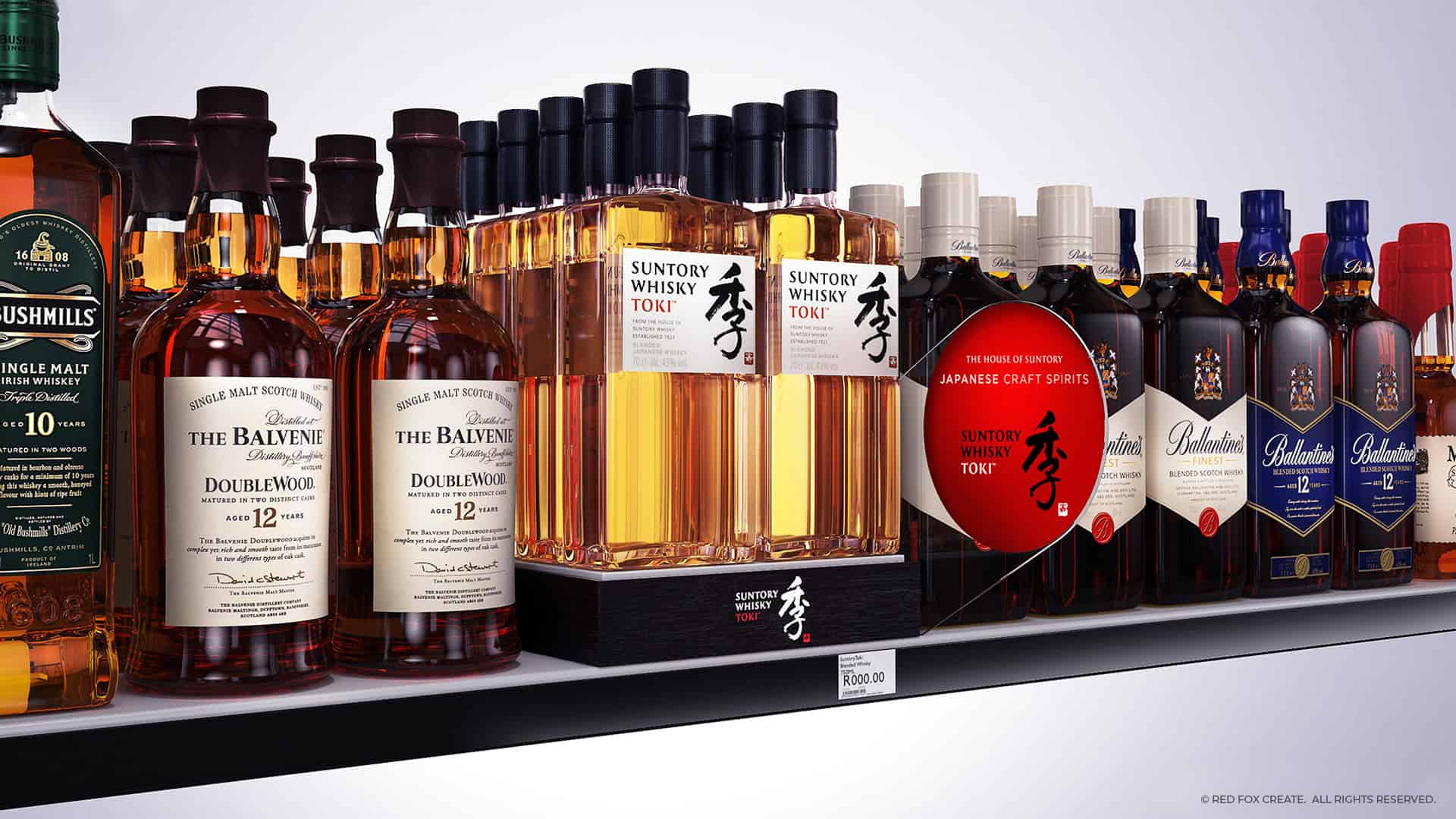 Toki Whisky Shelf Highlighter