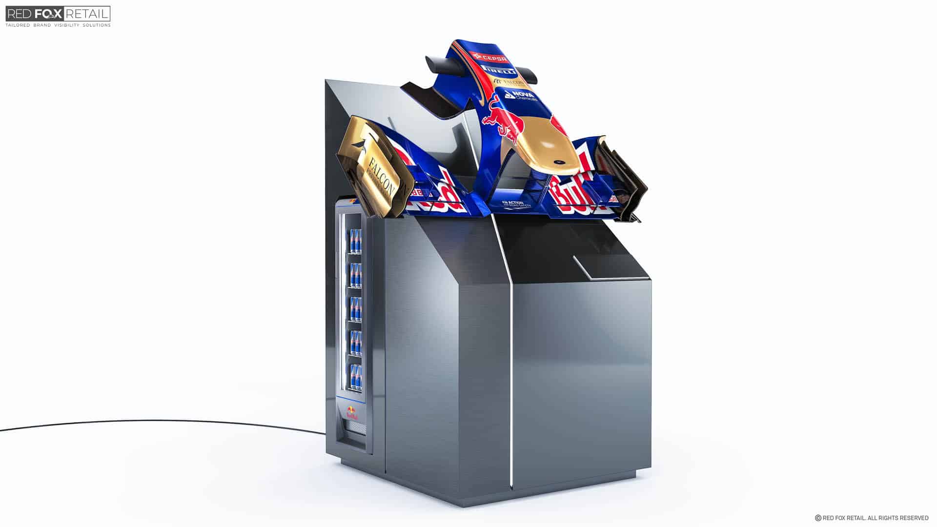 Red Bull F1 Floating Display