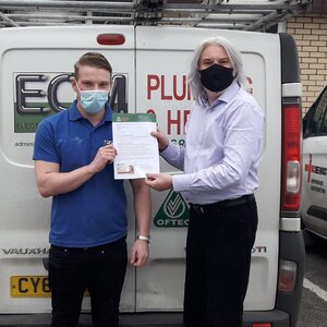 Adam receives OFTEC2