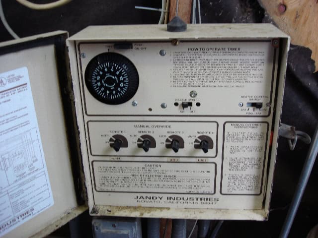 Jandy Pool to Spa 2 Outdoor Load Center