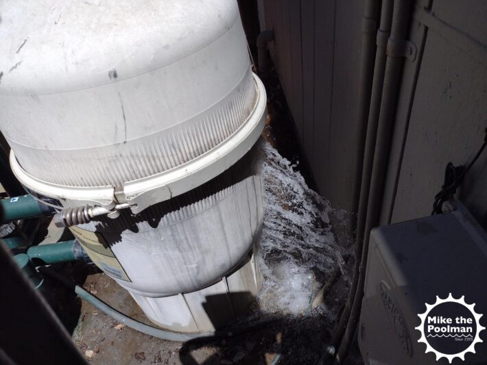 Pentair filter crack